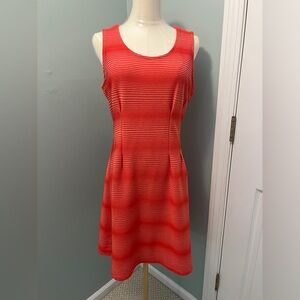 Flattering ribbed dress
